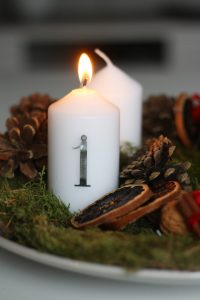 advent ljus kalender